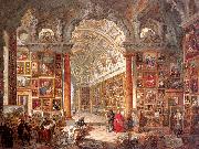 Panini, Giovanni Paolo Interior of a Picture Gallery with the Collection of Cardinal Gonzaga Spain oil painting reproduction